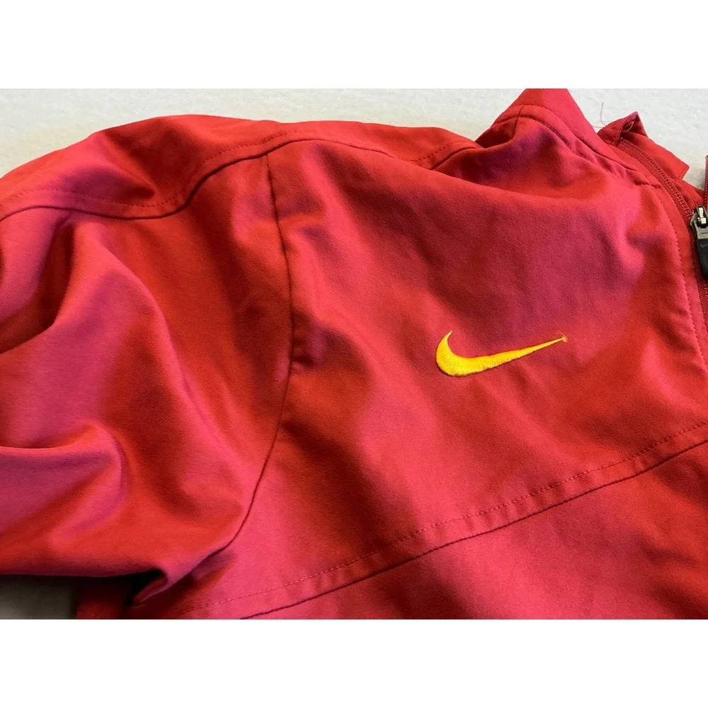 Nike Iowa State Cyclones Dri-FIT Full Zip Jacket Red Athletic Mens Small
